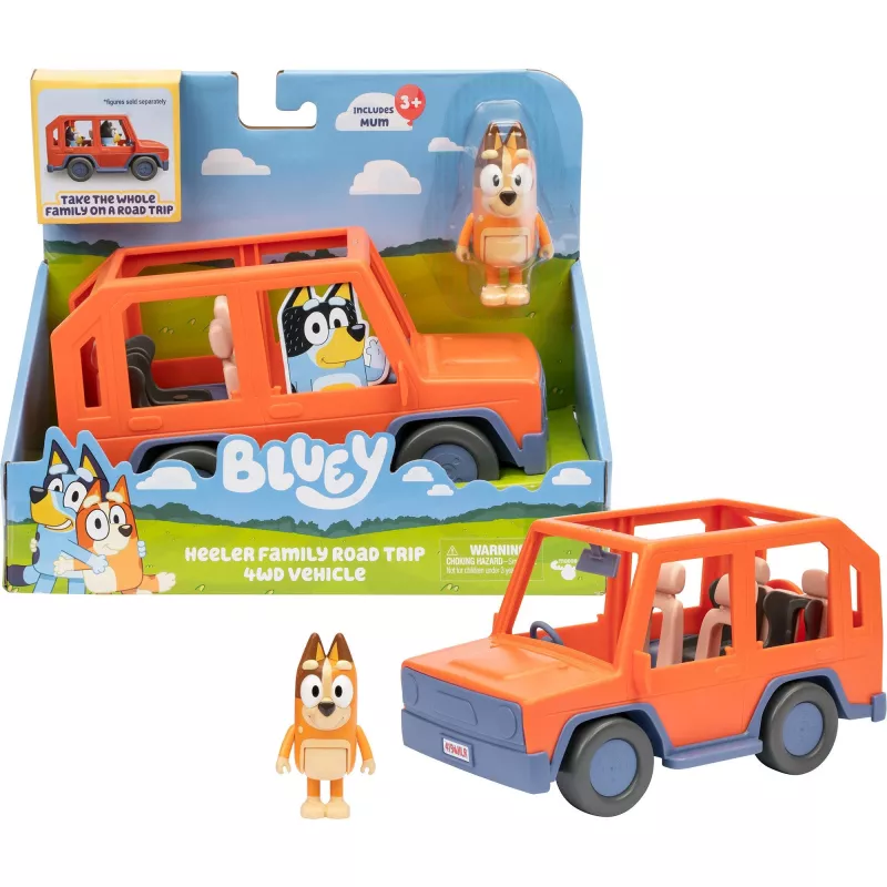 Bluey. Viagem em família