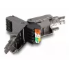 Cabo de rede DeLOCK ficha RJ45 Cat.8.1 STP sem ferramentas preto