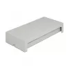 Painel de ligação DeLOCK Keystone 12 portas cinzento