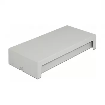 Painel de ligação DeLOCK Keystone 12 portas cinzento