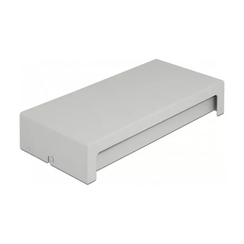 Painel de ligação DeLOCK Keystone 12 portas cinzento