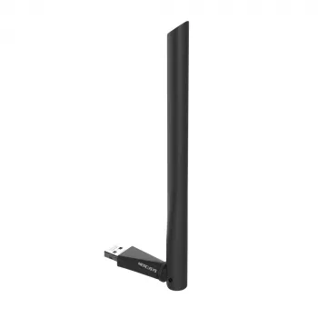 Mercusys MA30H adaptador Wi-Fi USB AC1300 High Gain de banda dupla, preto
