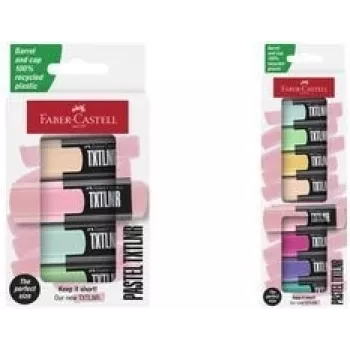 Marcador Faber-Castell 154218 8 unid. cores sortidas