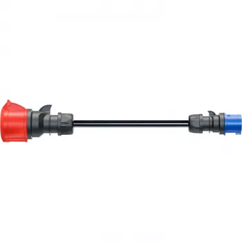 go-e adaptador Gemini flex 22 kW para CEE azul 16 A – Preto – reto – reto – IP55 – 22 kW – 16 A