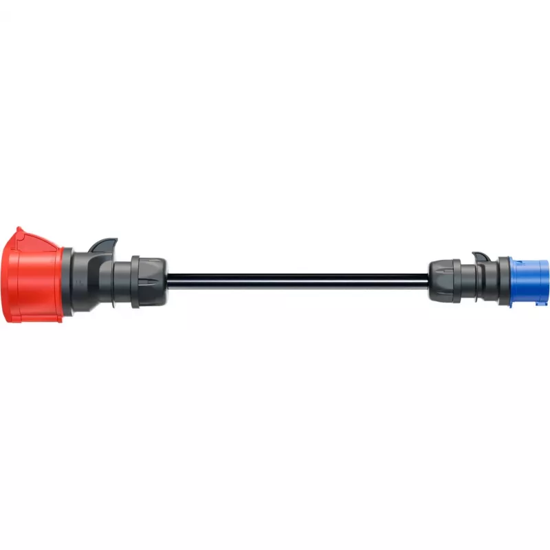 go-e adaptador Gemini flex 22 kW para CEE azul 16 A – Preto – reto – reto – IP55 – 22 kW – 16 A