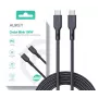 Cabo de nylon AUKEY CB-KCC101 USB-C para USB-C 1m