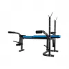 Banco de treino multifuncional ajustável Rebel RBA-2007 — encosto e assento ajustáveis, dobrável, 1610×1300×1005 mm, 18,6 kg