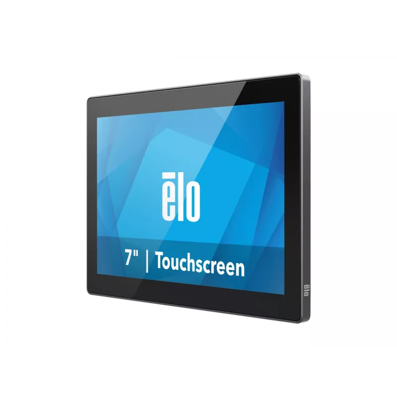 Elo 0704LS, 17,8 cm (7''), Capacitivo Projetado, 10 TP, USB-C, Kit, monitor tátil cinzento-escuro, diagonal do ecrã: 17,8 cm (7''), Capacitivo Projetado, 10 pontos, resolução: 1280 x 800 Pi