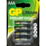 Pilha descartável GP Batteries lítio 103173 AAA