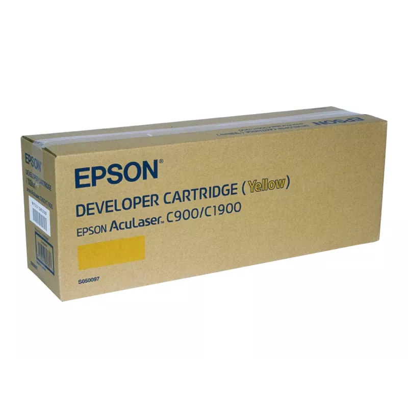 Epson S050097 (C13S050097) Cartucho de toner para AcuLaser C1900, amarelo, 4500 páginas