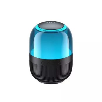 Havit SK889BT - coluna bluetooth RGB sem fios, preto