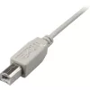 Cabo USB 2.0, ficha USB-A > ficha USB-B (cinzento, 0,5 metros)