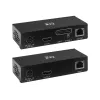 Eaton Tripp Lite Series Kit extensor USB-C para HDMI sobre Cat6 com suporte KVM, 4K 60Hz, 4:4:4, transmissor/receptor, USB, PoC, HDCP 2.2, até 70 m, TAA - Extensão para vídeo