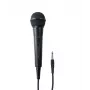 Microfone de palco com fios Muse MC-20 B — sensibilidade -73 dB, 30–15000 Hz, cabo de 3 m, jack 6,35 mm, preto