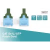 Cabo de rede patch DIGITUS CAT5e U/UTP, 3 m, RJ-45 para RJ-45, verde