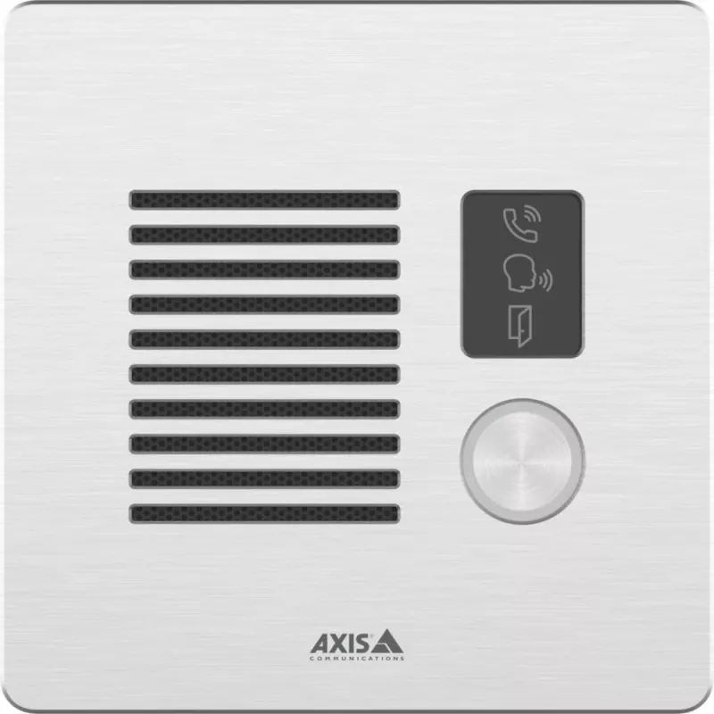 Axis I7010-VE intercomunicador de rede, com fios, aço inoxidável, IP66/IP69, 92 dB
