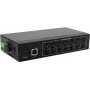 Hub USB Exsys EX-11217HMVS – Hub metálico de 7 portas com proteção ESD de 15 kV