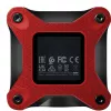 SSD externo ADATA SD620 1 TB, portátil USB 3.2 Gen 2 (Micro-USB B), velocidade de leitura 520 MB/s, velocidade de escrita 460 MB/s, resistente a choques, Vermelho