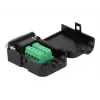 Conector de fios DeLOCK 66265 Sub-D 9 bloco de terminais de 10 polos preto