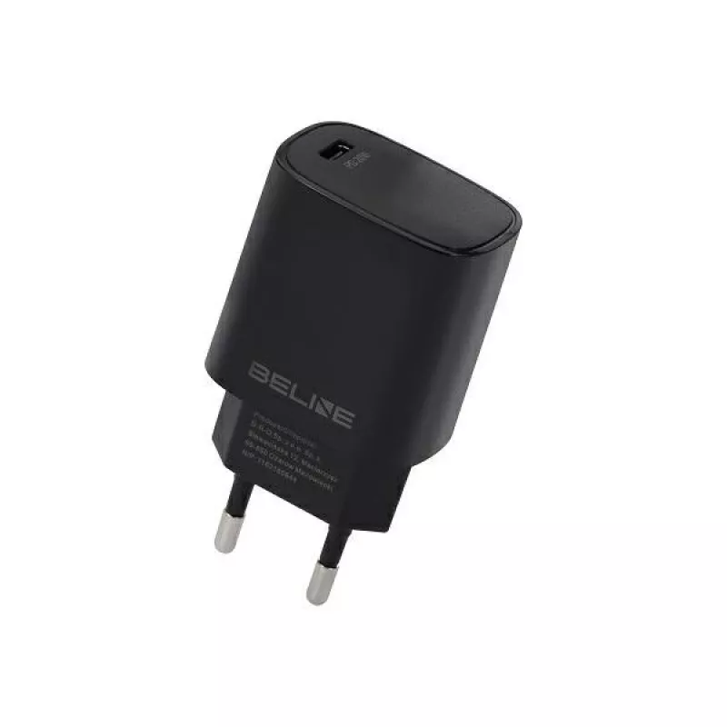 Carregador 20W PD 3.0 sem cabo preto