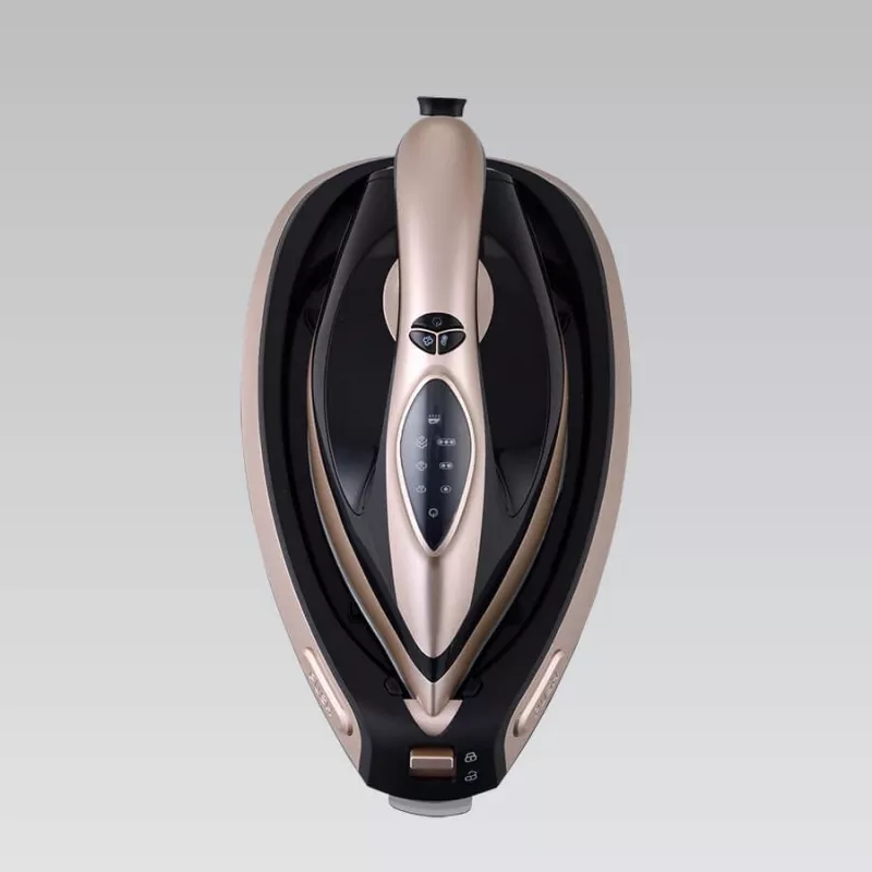 Central de engomar a vapor Maestro MR-320C 2400 W 1,5 L base cerâmica preto, rosa-ouro