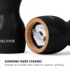 Moinhos de sal e pimenta Salter 7613 GYXR, cinzento brilhante