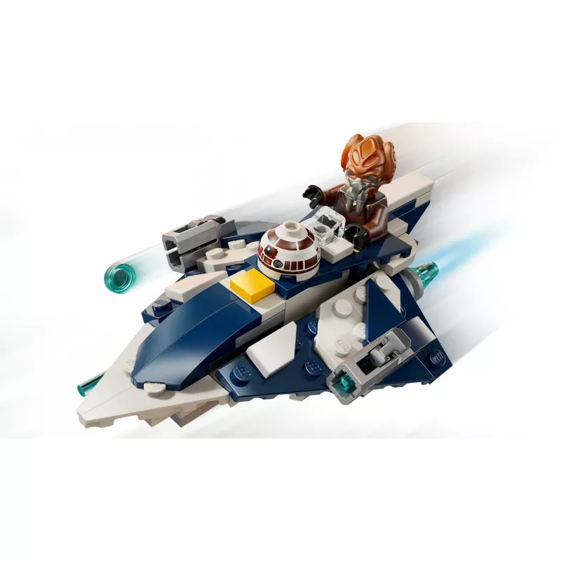 LEGO Microfighter Star Wars Plo Koons Jedi Starfighter 75400 — 89 peças, 1 minifigura, idade 6+