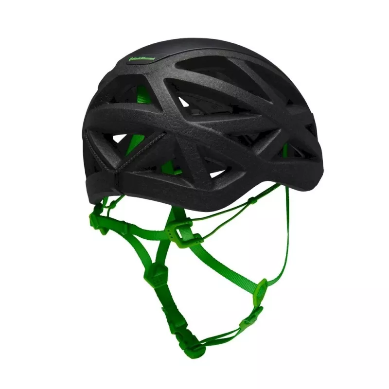 Capacete de escalada Diamond Vapor preto - Envy Green (M/L)