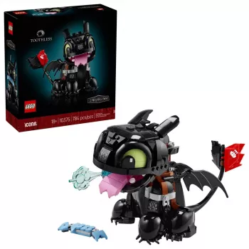 LEGO ICONS 10375 Como Treinar o Teu Dragão: Banguela