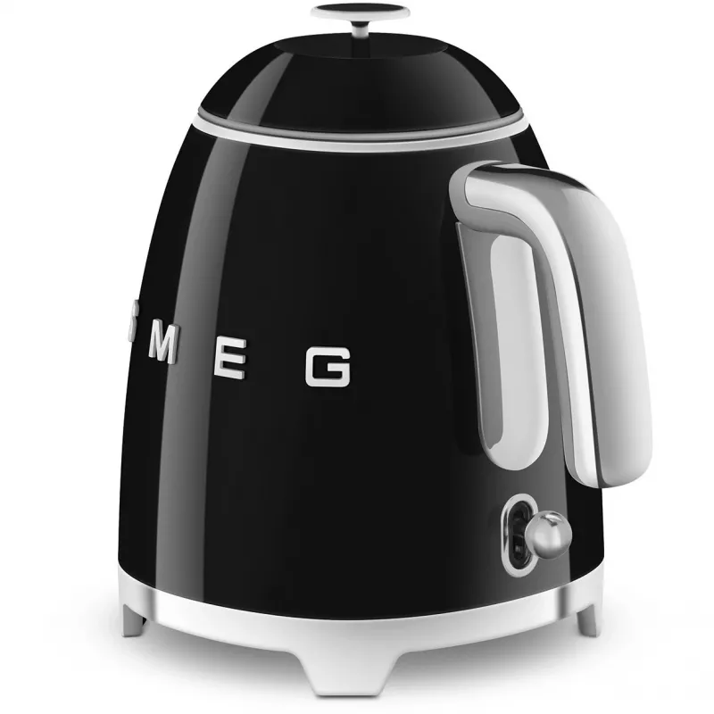 Chaleira SMEG (KLF05BLEU) mini 0,8L preta