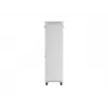 Armário rack de chão LANBERG 19 polegadas 42U 600×600 mm cinzento com porta de vidro e LCD (embalagem plana)