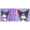 Tapete de rato Kids Euroswan 80x30 cm Hello Kitty Kuromi, tapete grande retangular para gaming/secretária