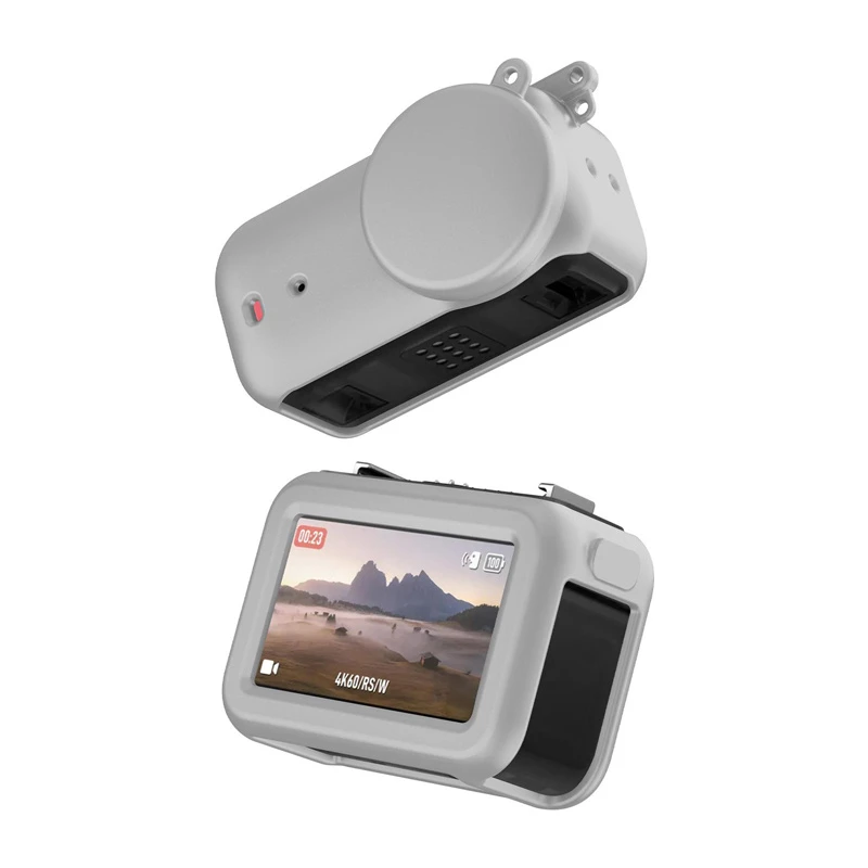 Capa de proteção em silicone Puluz para DJI Osmo Nano (cinzento)