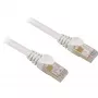 Sharkoon cabo de rede RJ-45 Cat6 S/FTP, 2 m, branco