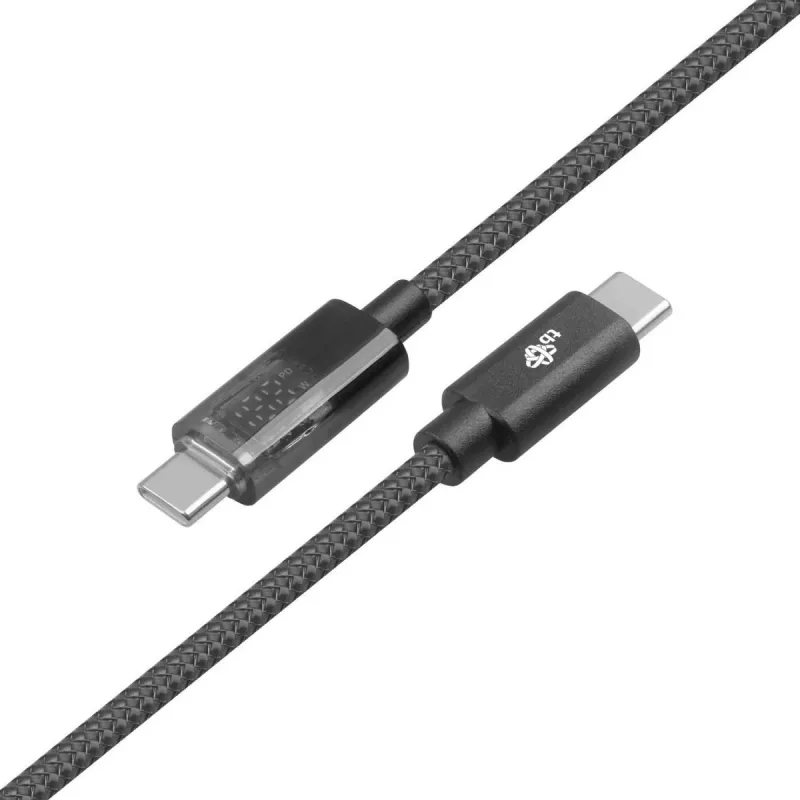 Cabo USB-C TB AKTBXKUCCIND10B 1 m 100 W com indicador LED de carregamento