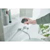 Máquina de barbear Panasonic ES-CM3BKS503 homem de lâminas preta, prateada