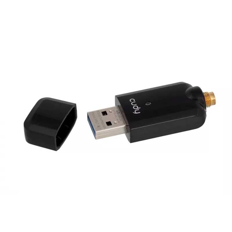 Placa de Rede Cudy WU1400 WLAN 867 Mbit/s USB Dualband Wi-Fi 5