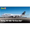 Revell 03780 Boeing 747-400 Iron Maiden Ed Force One escala 1:144 kit de montagem em plástico não pintado/não montado