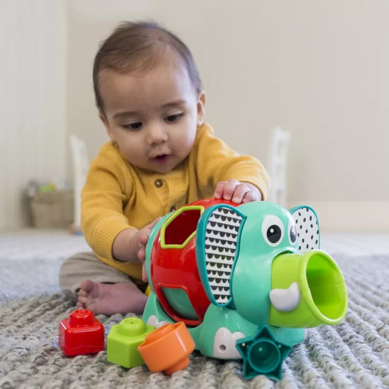 Classificador com blocos - Elefante Infantino