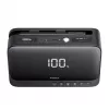 Baseus Super Energy arrancador de bateria para automóvel, 600 A, 6000 mAh, com compressor, preto