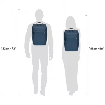 Mochila COMMUTER 13-16 polegadas azul-marinho