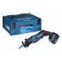 Serra sabre Makita DJR183RTJ preto, azul 3000 spm