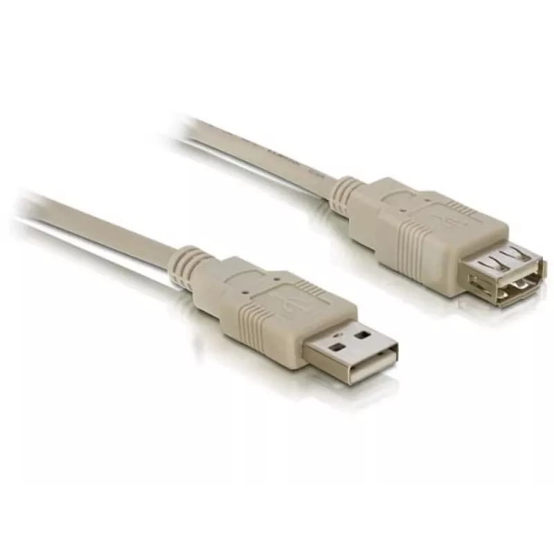 Cabo de extensão USB 2.0 DeLOCK 82240 3 m cinzento