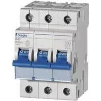 Disjuntor DOEPKE B32A DLS-6H-B32-3-6-KA 6kA 3 polos 400V característica B DLS-6H-B32-3-6-KA (09914116)