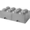 Room Copenhagen - LEGO Brick Drawers 8 - Cinzento (40061740) (40061740)