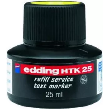 Tinta de recarga para marcador Edding HTK 25 amarelo 25 ml 1 unidade