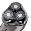 Máquina de barbear rotativa Camry Premium CR 2925 para homem, aparador, cinzento