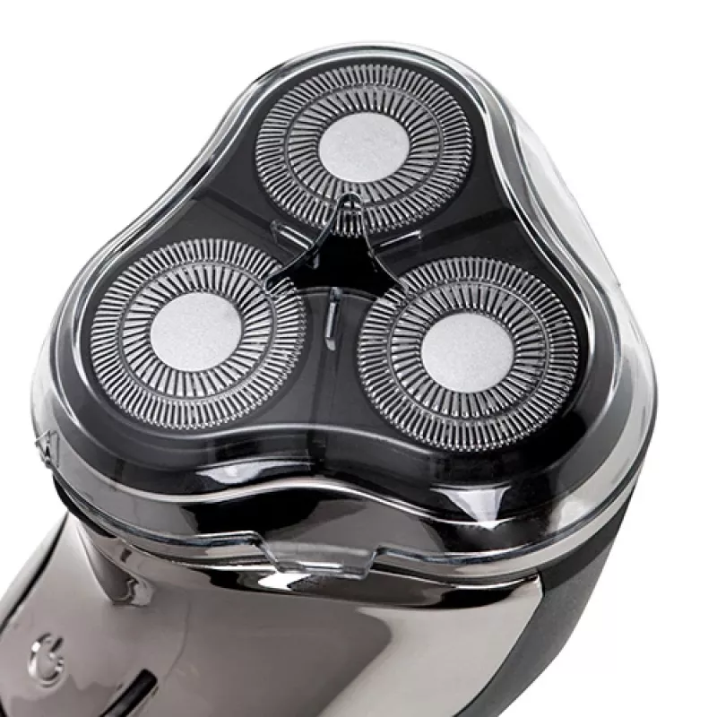 Máquina de barbear rotativa Camry Premium CR 2925 para homem, aparador, cinzento