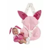 Boneca bebé Llorens 35 cm vinil com características realistas e corpo macio