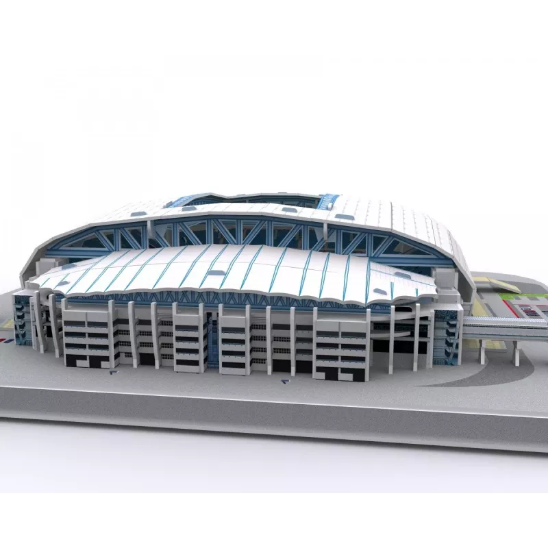 Puzzle 3D cubicfun modelo do estádio Lech-Poznan — réplica de estádio à escala para montar, peças de cartão, número de modelo 306-20257